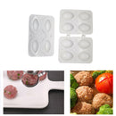 4 Grid Minced Meat Processor Manual Meatball Maker Kitchen Meatloaf Mold