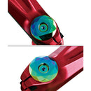 MTB Bicycle Stem Cover Bike Headset Top Cap Cover w/ Screw (Color Plating) Newly