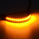 2pcs 36LED Motorcycle Turn Signal Light Bar DRL 3014 SMD Fork Strip Lamp