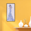 Part Special Shaped Drill Diamond Painting Lady 5D DIY Rhinestone Drawing Dec