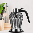 Diamond Glass Oil Pot Press Type Transparent Dustproof Vinegar Bottles Newly
