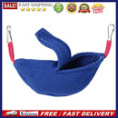 Warm Banana Hamster Hammock Hang Cage Pet Birds Sleeping Nest House (Blue)