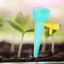 6pcs Automatic Watering Spikes System for Plants Drip Irrigation (Green)