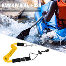 Kayak Paddle Leash Surfboard Safety Leash Rope Surfing Accessories (Yellow)
