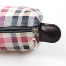 Portable Waterproof Print PU Cosmetic Bag Travel Toiletry Wash Bag (Lattice