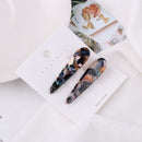 Headwear Elegant Leopard Print Acetate Hair Clip Headband Hairpin Barrettes