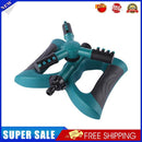 360 Degree Rotating Water Sprinkler 3 Arms Nozzles Garden Irrigation Tools