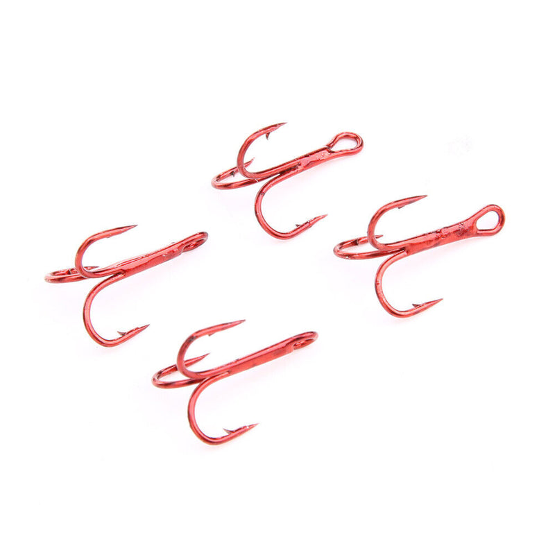 20pcs Barbed Crank Sharp Fishing Hooks Pesca Tackle with 3 Anchors