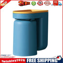 Toothbrush Holder Wall Mounted Adhesive Toothpaste Stand for Shower (Blue)