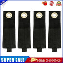 4pcs Ground Peg Self-Adhesive Tie Strap Reusable Belt Pole Organizer (19cm)