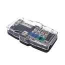 4 Way Car Mini ANL Fuse Holder Box 0/4GA IN 4/8GA OUT Power Distribution Block