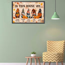 5D Rhinestone Picture DIY Pumpkin Goblin Full Round Drill Diamond Painting Kit