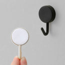 10pcs Nordic Self Adhesive Wall Hooks Strong Bearing Household Towel Hanging