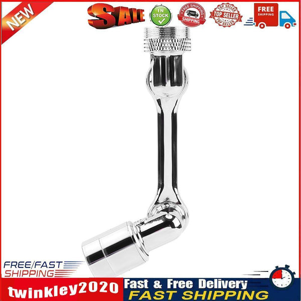Kitchen Bathroom Extend Faucet Universal Sink Basin Tap Nozzle (Double) Newly