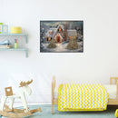 Snow House 5D Diamond Painting Rhinestone Full Square Drill for the Room End