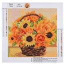 5D DIY Full Drill Square Diamond Painting Flowers Cross Stitch Embroidery