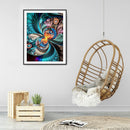 5D Diamond Painting DIY Fractal Art Full Round Drill Mosaic Home Decoration G