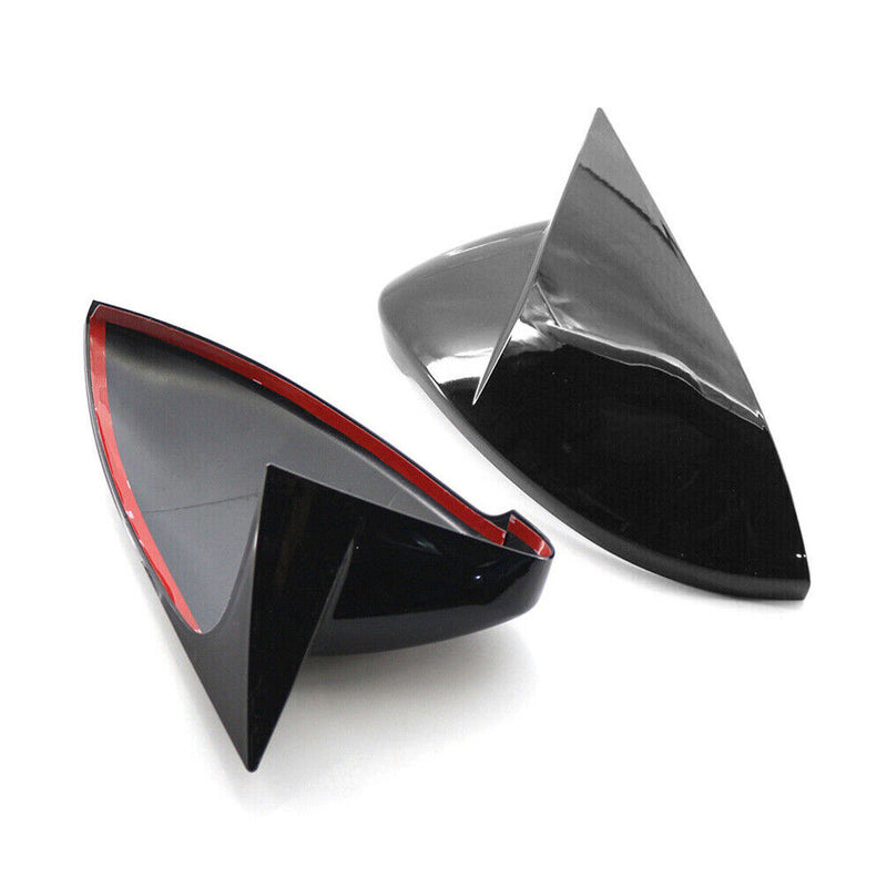 #A Practical Side Wing Mirror Covers Trim Cap Car Accessories for Golf 7 14-19