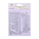 2pcs Hero Thinking Of You Cutting Dies Stencil Scrapbook Embossing DIY Card
