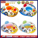 Cute Baby Inflatable Seat Swimming Ring Pool Aid Trainer Beach Float Boat
