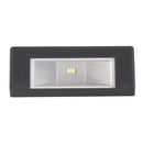 8pcs LED Solar Light Wall-Mounted Waterproof Garden Lamps (White Light)