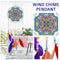 Rhinestone Picture Wind Chime Dream Catcher DIY Craft Hanging Pendant Mosaic