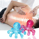 Portable Crystal Octopus Massager Cell Phone Claw Massage for Relaxing Head Neck