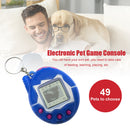 Electronic Pet Game Console Nostalgic Virtual E-pet Interactive Toys (Blue)