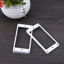 2PCS Guitar Curved Plastic Humbucker Pickups Frame Holder Mounting Frame Ri