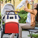 Diaper Backpack - Large Capacity Baby Bag Mummy Waterproof Nappy Bags - 35L