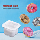 Silicone Molds Balls Cube Shape Handmade Soap Wax Candle Making DIY Mould