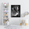 Cat Frameless Picture Oil Paint By Numbers Hand Painted Picture for Bedroom