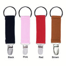 Hat Clips on Bag Travel Kids Gloves Keeper Holder Backpack Buckle (Pink)