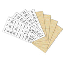 8 Sheets French Spice Herb Storage Jar Labels Stickers Decals Stickers G9J4