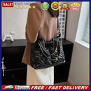 Fashion Women Cotton Padded Totes Winter Ladies Crossbody Bags Adjustable Casual