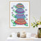 Partial Special Diamond Painting DIY Kit 4 Green Turtles Rhinestone Picture