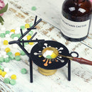 Sika Deer Retro Sealing Wax Furnace Tripod Metal Fire Paint Wax Seal Stamp Stove