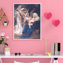 Full Round Drill Diamond Painting Our Lady and Angels Mosaic Drawing