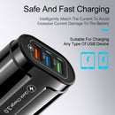 3 Port USB Charger QC 3.0 Universal Wall Mobile Phone Tablet Charging Adapter