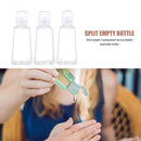 30ml Plastic Clear Dispenser Bottle Cosmetic Liquid Refillable Empty Container