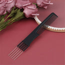 Hair Brush Hairdressing Salon Comb Styling Tools Cosmetic Pin Steel Needle Fork