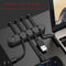 Cable Organizer Silicone USB Cable Winder Desktop Tidy Management Cable Holder