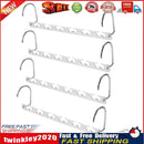Half Toroidal Universal Metal Clothes Closet Hangers Practical Racks(4pcs) Newly