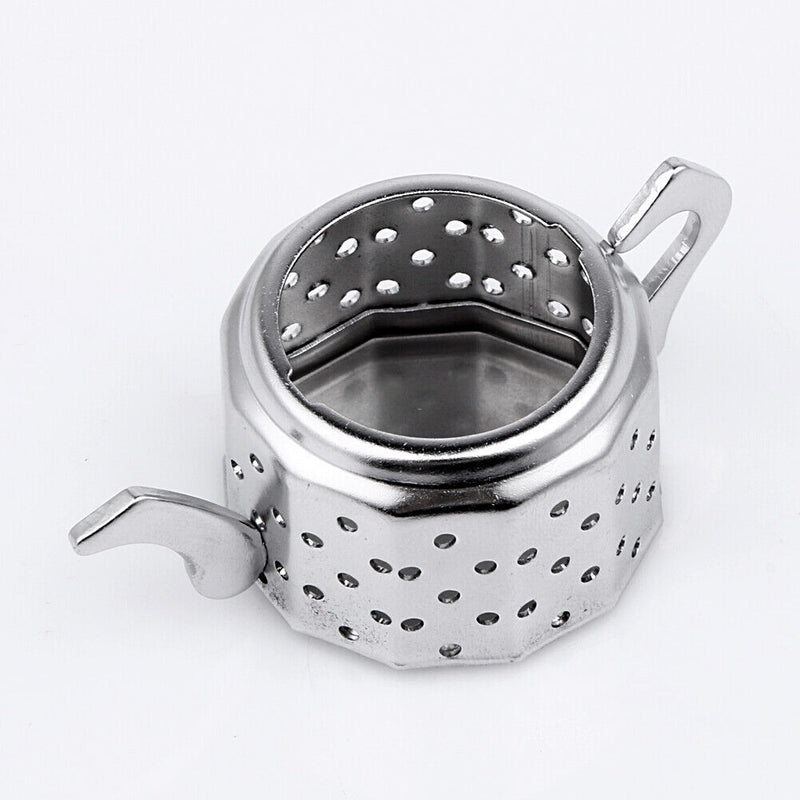 Stainless Steel Teapot Tea Infuser Spice Drink Strainer Herbal Filter Newly