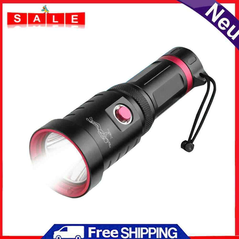 Brightest Professional Diving Flashlight XHP70 Dive Torch Underwater Flashlights