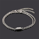 day Gifts O-shaped Bracelet Magnet Bracelet Stainless Steel Gift For Couple