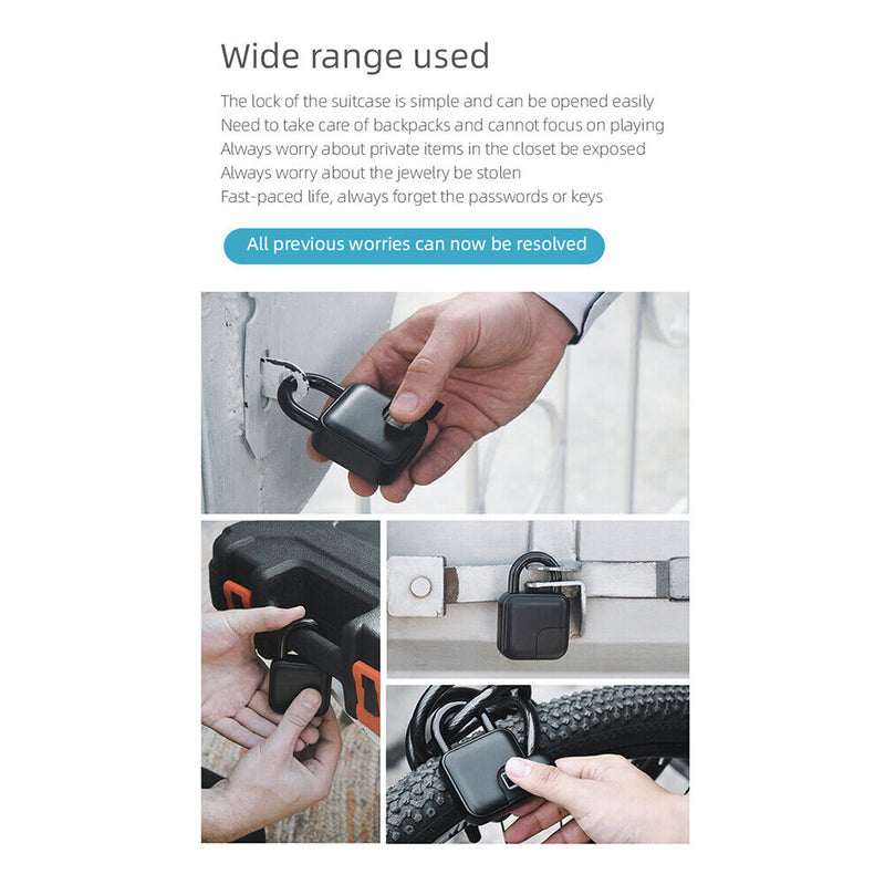 Smart Biometric Fingerprint Combo Lock for Bedrooms Ohn