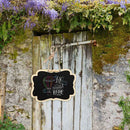 Hanging Signs Hemp Rope Chalkboard Price Tags Blackboard Message Labels