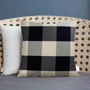 Linen Lattice Double Sided Print Pillowcase Soft Sofa Throw Pillow Case (5)