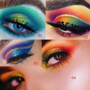 Metallic Matte Eye Makeup Glitter Palette Shimmer Light Changing Eyeshadow